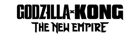 godzilla x kong the new empire logo